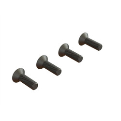 Arrma Flat Head Hex Machine Screw M5x16mm (4) ARA722516