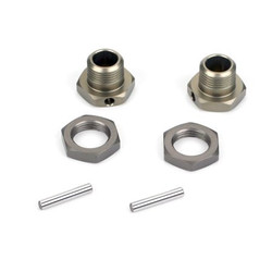 Losi Wheel Hexes (Pr) Hard Anodized: 8B,8T LOSA3530