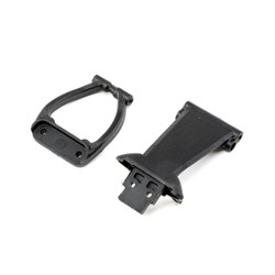 Losi FR Bmpr/Skid Plte&Suppport:RR LOS231021