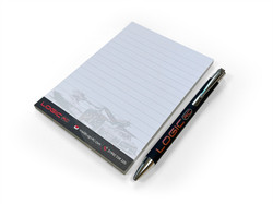 Logic RC Logic RC Black Pen & Notepad LG-PAD-PEN-B
