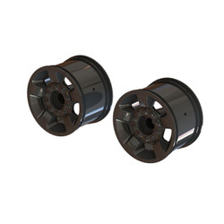 Arrma Mt 2.8" Wheel 14mm Hex (Black Chrome/2) ARA510117
