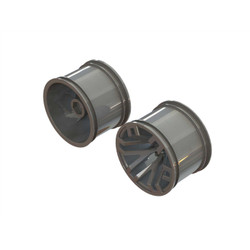 Arrma MT 2.8" Wheel 14mm Hex Gun Metal (2) ARA510125