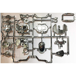 Tamiya 54821 T3-01 A Parts (Gearbox) (Semi Gloss Chrome Plated) Dancing Rider