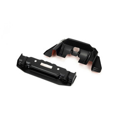 Arrma FELONY Painted Splitter And Diffuser Black/Orange ARA410010