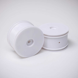 Losi Rear Wheel, White (2): Mini-B LOS41026