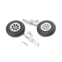 E-flite Main Struts w/Wheels: HAVOC Xe 80mm EDF Sport Jet EFLG343