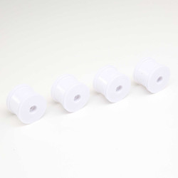 Losi FR/RR Wheel, White (4): Mini-T 2.0 LOS41012