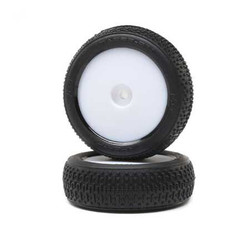 Losi Taper Pin FR Mounted White (2): Mini-B LOS41017