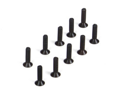 TLR Flat Head Screws, M2 x 8mm (10) TLR5958