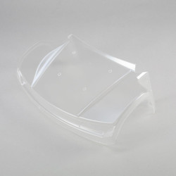 Losi Front Hood, Clear: Super Baja Rey LOS350003