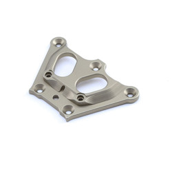 TLR Front Top Chassis Brace, Aluminum: 5B, 5T (csunk bolts req) TLR351001