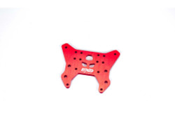Arrma Front Shock Tower CNC 7075 T6 Aluminum Red ARA320611