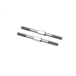 Arrma Steel Turnbuckle M4x60mm Silver (2) ARA340177