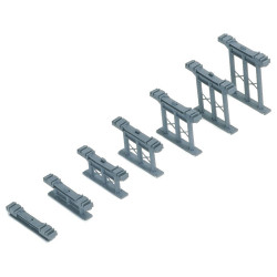 HORNBY R658 Inclined Piers 1x Pack Kit