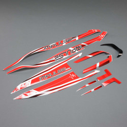 Pro Boat Decal Set White/Red: Impulse 32 PRB289007