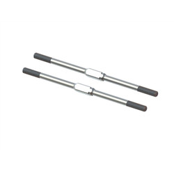 Arrma Steel Turnbuckle M4x95mm Silver (2) (Kraton / 6S) ARA340175