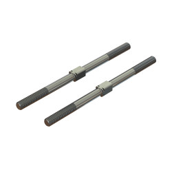Arrma Steel Turnbuckle M7x130mm Silver (2) ARA330746
