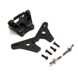 TLR Carbon Laydown Rear Tower +2mm Conversion: 22 5.0 TLR334057