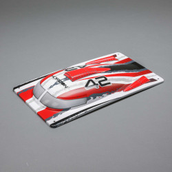 Pro Boat Canopy, White: Blackjack 42 PRB281122
