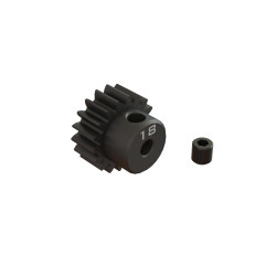 Arrma 18T 0.8Mod 1/8" Bore CNC Steel Pinion Gear ARA311080