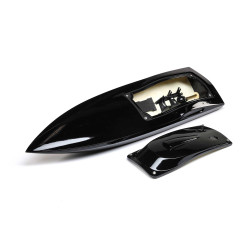 Pro Boat Hull and Canopy Set, Black: Impulse 32 PRB281096