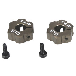 TLR Rear Hex, Standard Width, Aluminum: 22 TLR2930