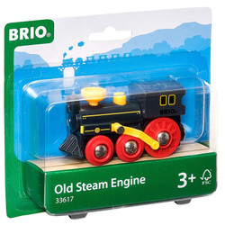 BRIO 33617 Old Steam Engine for Wooden Train Set