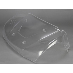Losi Hood/Front Fenders Body Section, Clear: 5T LOSB8101