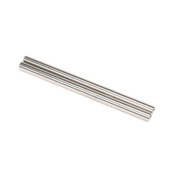 TLR Hinge Pins, 4 x 68mm, Elec Nickel (2): 8X, 8XE 2.0 TLR244090