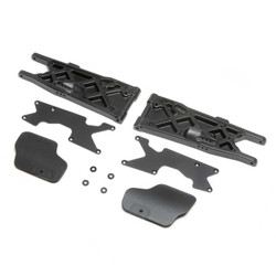 TLR Rear Arms, Mud Guards, Inserts (2): 8XT TLR244070