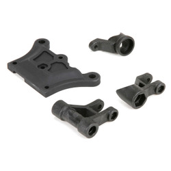 Losi Steering Rack Set & Toplate: 1:5 4wd DB XL LOS251013