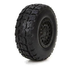 ECX FF/RR Premount Tire: 1/18 4WD Torment (2) ECX41001
