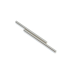 TLR Hinge Pins, 4 x 66mm, Electro Nickel (2): 8X TLR244043