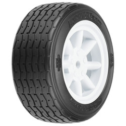 Protoform 1:10 PROTOform VTA Front 26mm VTA Tires Mounted 12mm Wht Whe PRM10140-17