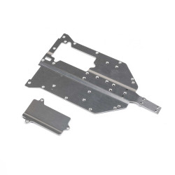 Losi Chassis with Motor Cover Plate: Hammer Rey LOS231097