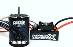 Castle Creations Mamba X, Sensored, 25.2V WP Esc & 1406-2850kV Combo(Crawler) CC010-0155-10