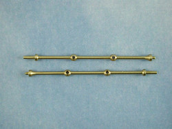 Radio Active 2 Hole Capping Stanchion, Brass 40mm (pk10) RMA66240C