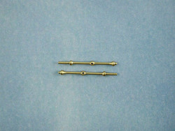 Radio Active 1 Hole Capping Stanchion, Brass 15mm (pk10) RMA66115C