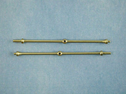 Radio Active 1 Hole Capping Stanchion, Brass 40mm (pk10) RMA66140C