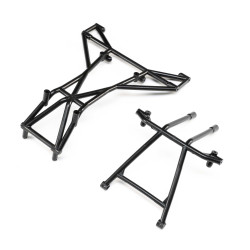 Losi Top and Upper Cage Bars, Black: LMT LOS241042