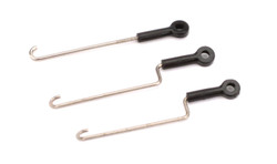 Blade Servo Pushrod Set with ball links: nCP X BLH3308