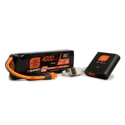 Spektrum Smart G2 Powerstage Air Bundle: 3S 4000mAh LiPo Battery/S120 SPMXPSA300