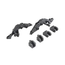 Losi Shock Tower, Upper/Track Rod Mnts, Rear: Baja Rey LOS234002