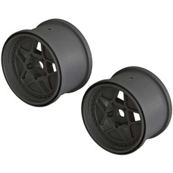Arrma MT 3.8 Wheel 17mm Hex Blk OUTCAST 4x4 (2) AR510113
