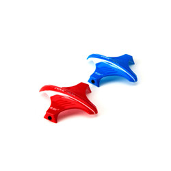 Blade Canopy Set, Red & Blue: Inductrix BLH8704