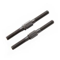 Arrma Turnbuckle 4x45mm Steel Black Typhon (2) AR340070