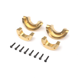 Axial Knuckle Weights, Brass (4): SCX24, AX24 AXI302004