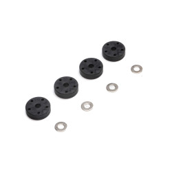 Axial SCX6: Shock Piston & Shim Set (4) AXI253003