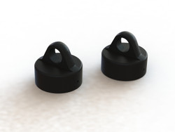 Arrma Shock Cap Aluminum Black 6S (2) AR330491
