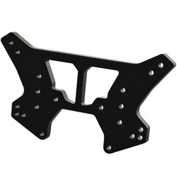 Arrma Shock Tower Rs Rear Aluminum Black TALION AR330499